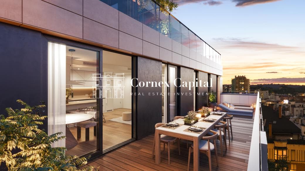 Spectacular brand new penthouse with large terrace in Madrid