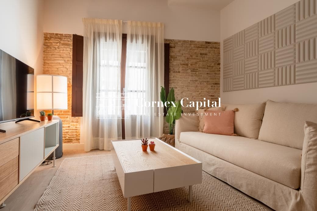 Vivienda rehabilitada en el centro de Barcelona