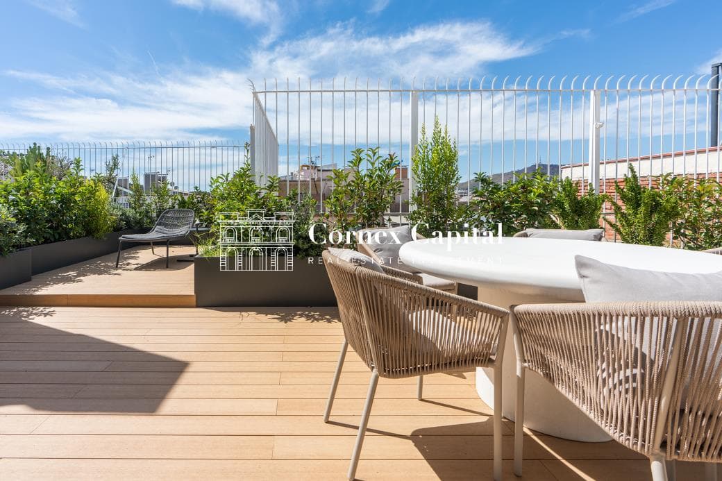 Ático-Dúplex excepcional con 110m2 de terrazas en Turó Park